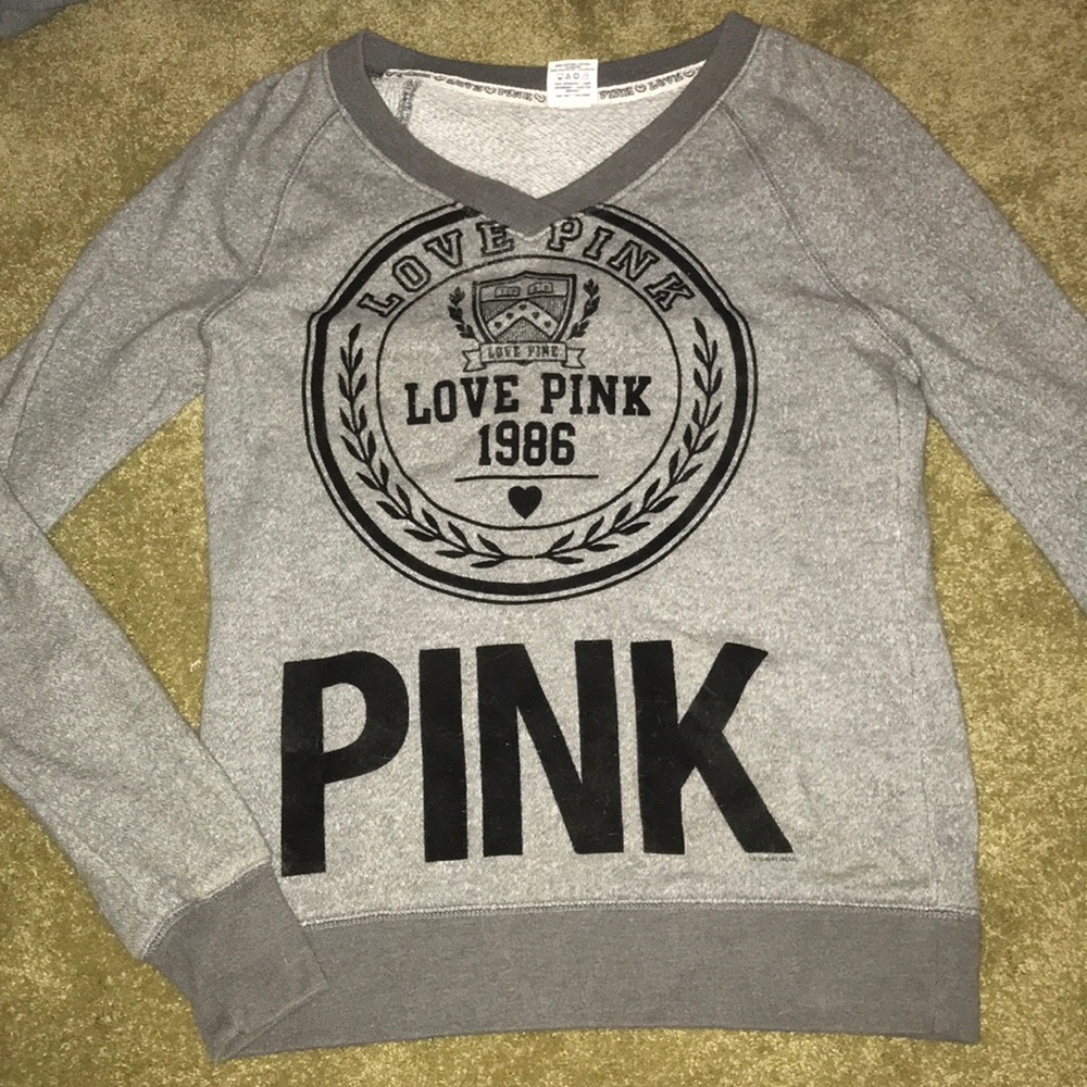 VS PINK pullover/ long sleeve shirt